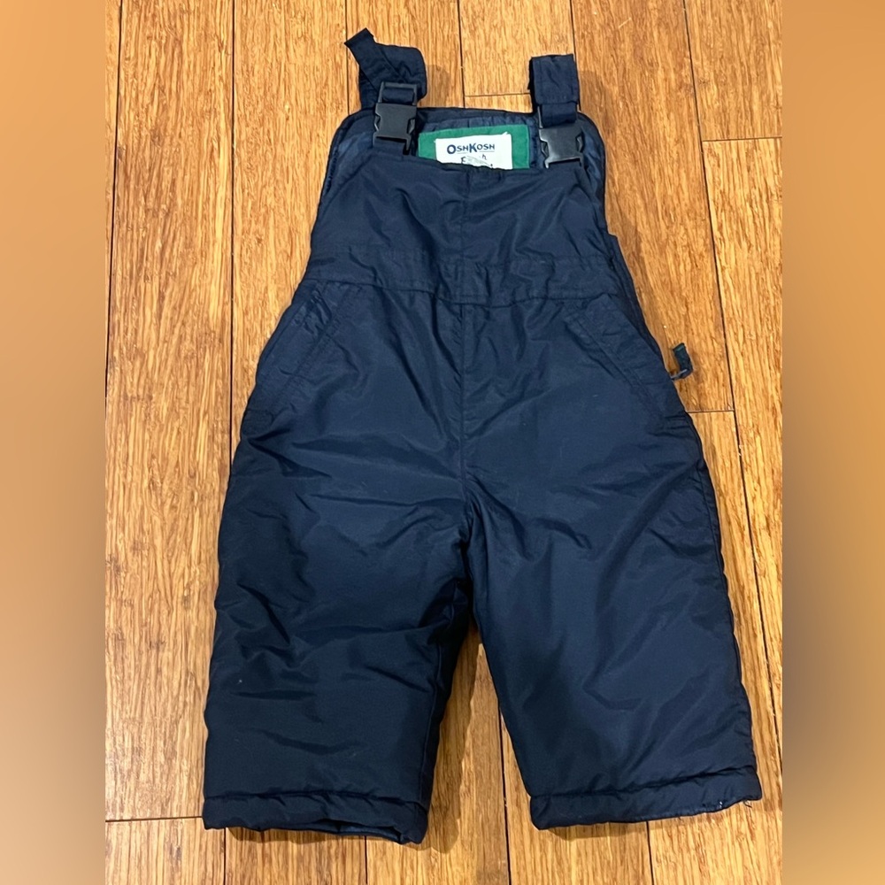 Excellent Condition-Oshkosh Navy Snowsuit-18 Months